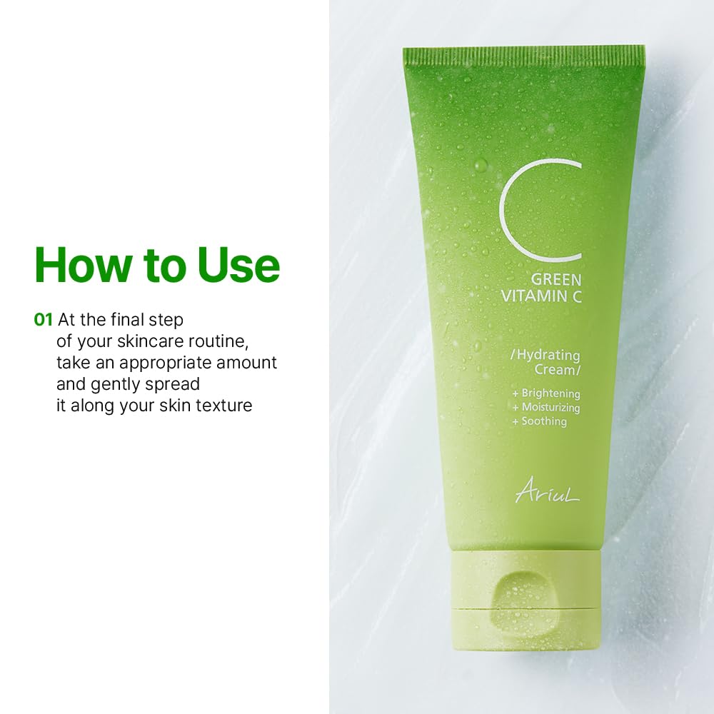 Amazon.com: Ariul Green Vitamin C Hydrating Cream – 99% Hydrating